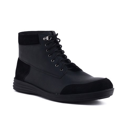 POWEL BLACK | FORIND x Headway | Sepatu Boot Santai Casual Pria/Cowok Original Ori Boots Footwear