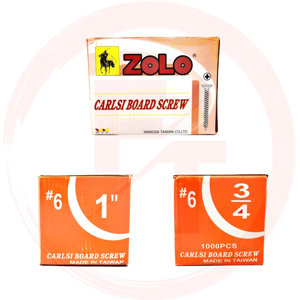 Skrup Grc Carlsi Board Screw Zolo- Skrup Grc