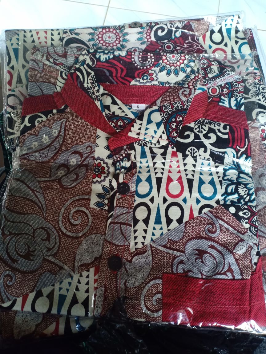 Fery Kids - Kemeja Batik Anak Laki-5 / 001 Ab