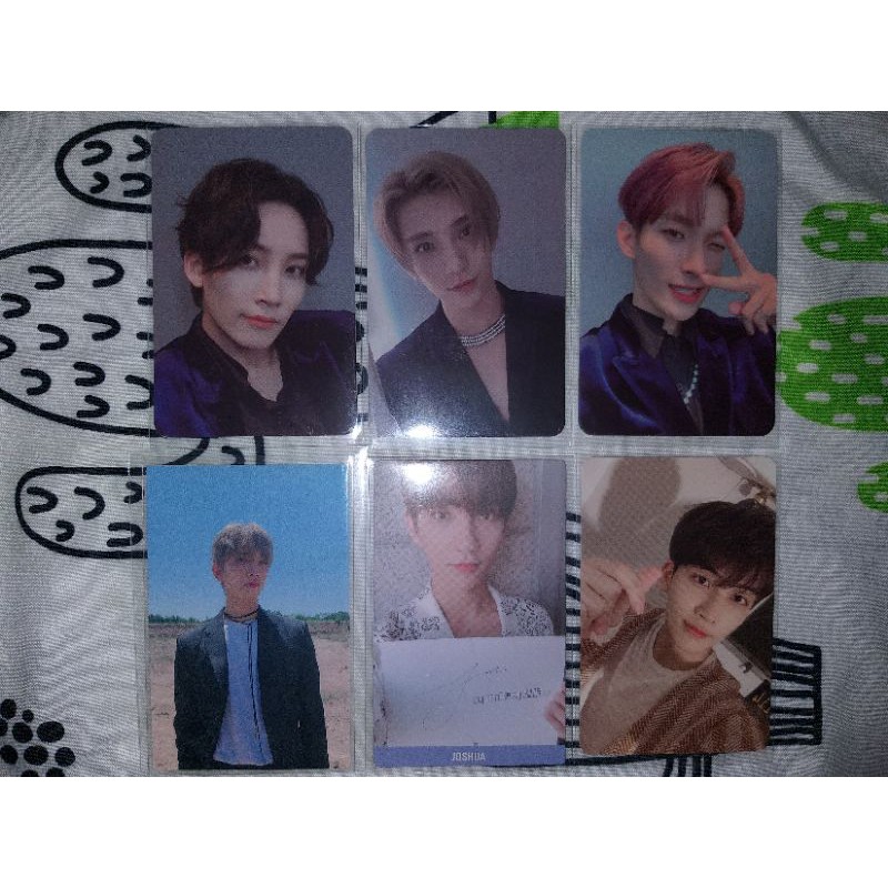 SEVENTEEN Photocard PC Set (Qingdao, Caratzone OTY, YMMD Taiwan, Henggarae) Jeonghan Joshua Dokyeom