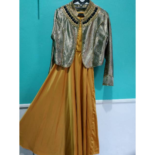 Dress Set Gamis mirip Dian Pelangi