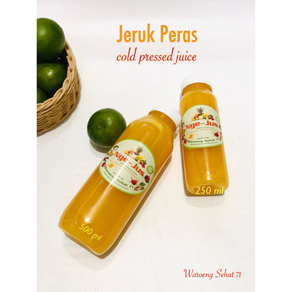 

Jus Jeruk Peres (cold pressed juice)