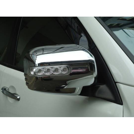 cover spion pajero chrome