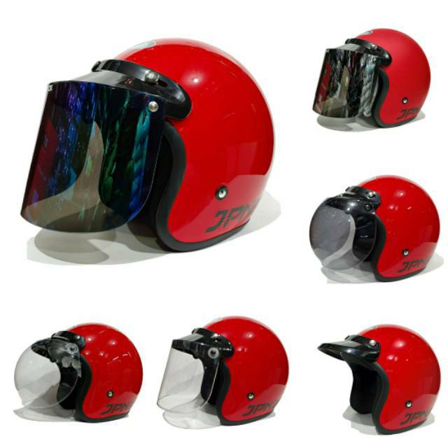 Helm Jpn Merah Gloss