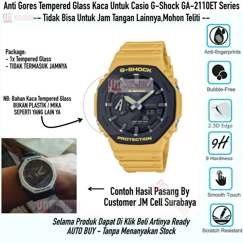 Anti Gores Tempered Glass Kaca Untuk CASIO G-SHOCK GA-2110ET GA 2110 ET Series