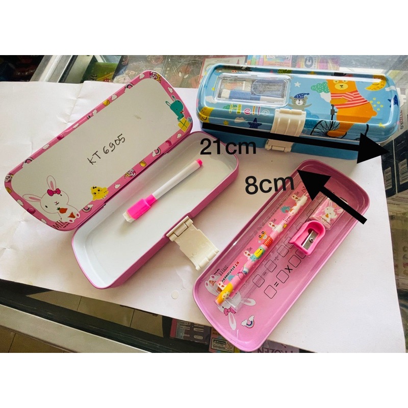 

Kotak pensil KT6905 /Pensil Case/ Tempat Pensil Kaleng