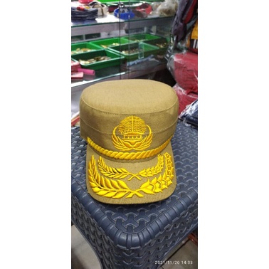 topi korpri komando padi kapas 2 rei