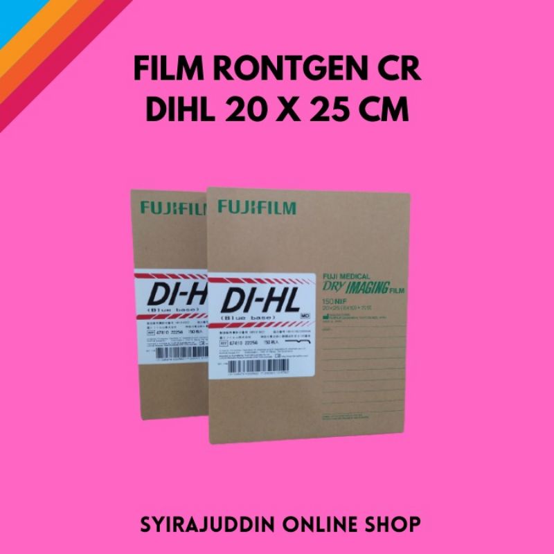 FUJIFILEM FILM RONTGEN TIPE DIHL UKURAN 20X25