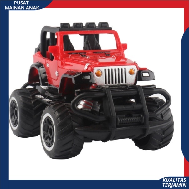 Mainan Anak Mobil Remote Control Jeep Suv Offroad Mini Climber Bentuk unik dan aman ber SNI Terbaru