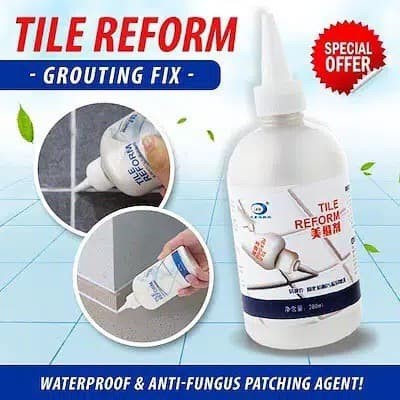 Tile Reform 280ml Cairan Pengisi Celah Nat Keramik Anti Jamur Lantai