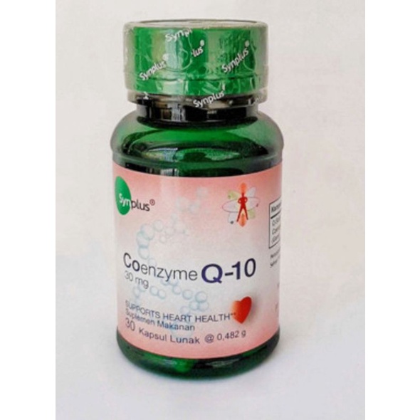 Synplus Coenzyme Q-10/vitamin kekebalan tubuh/kesehatan jantung/asma