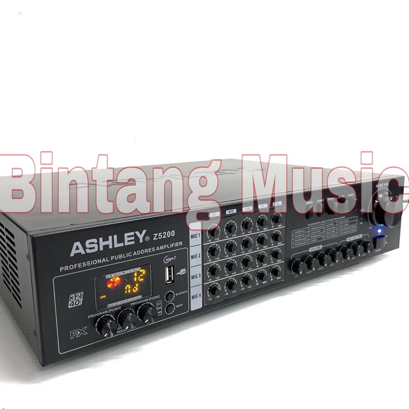 Power ampli Ashley Z5200 Original Amplifier Z 5200 ashley