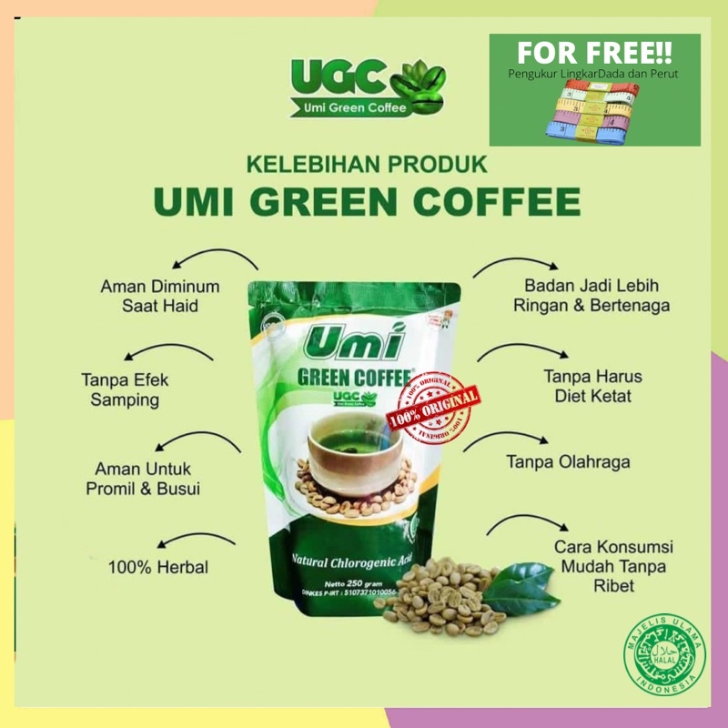 

UGC, Umi Green Coffee ORIGINAL 100%