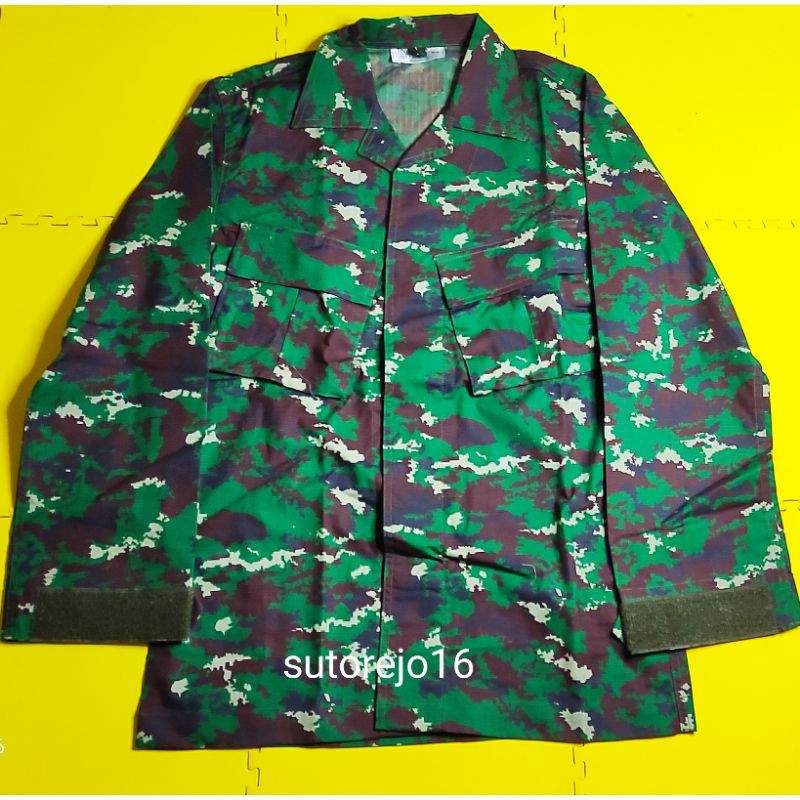 baju seragam setelan pdl tni ad nkri asli