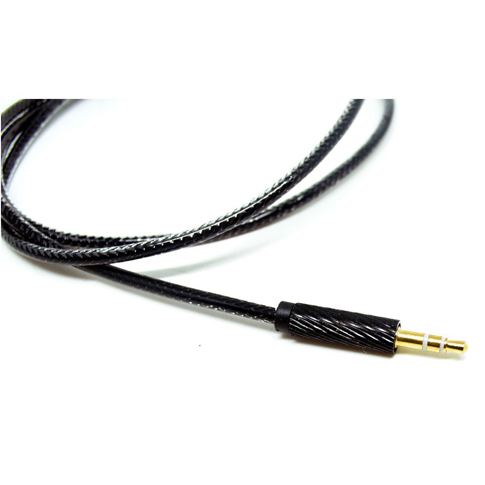 Kabel AUX 3.5mm HiFi 1 Meter - Black