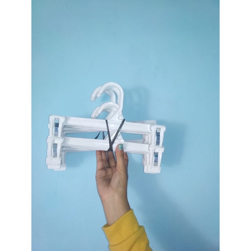 HANGER GANTUNGAN BAJU CELANA ANAK KIDS PROMO MURAH MINIM 1 KODI