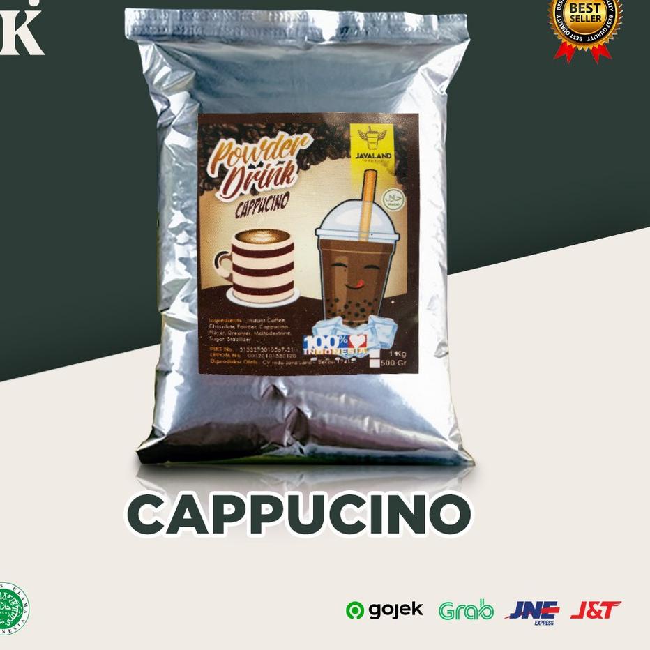 

Ada 12.12>> Bubuk Minuman Bubble Drink rasa Cappuccino ORIGINAL Javaland 1kg @