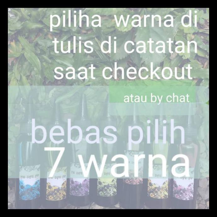

{BISA COD} Pewarna kaos tiedyo 7 botol 100ml SALE Kode 214