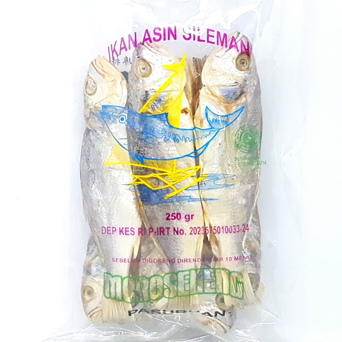 

MOROSENENG IKAN ASIN SILEMAN HALAL MUI 250gr | MENTAH KHAS PASURUAN