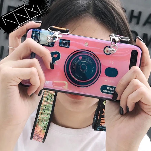 Softcase Motif Kamera Popsocket Tali Oppo A5S A5 A53 A9 2020 VN285