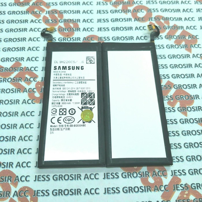 Battery Batre Baterai Samsung Galaxy S7 G930 BG930ABE EB-BG930ABE S7 Flat