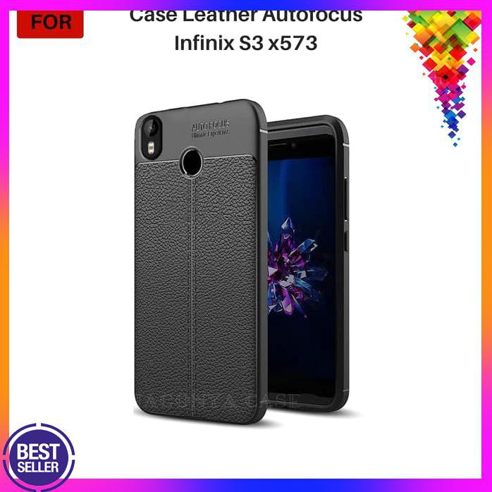 CASE INFINIX HOT S3 X573 LEATHER AUTOFOCUS ULTIMATE