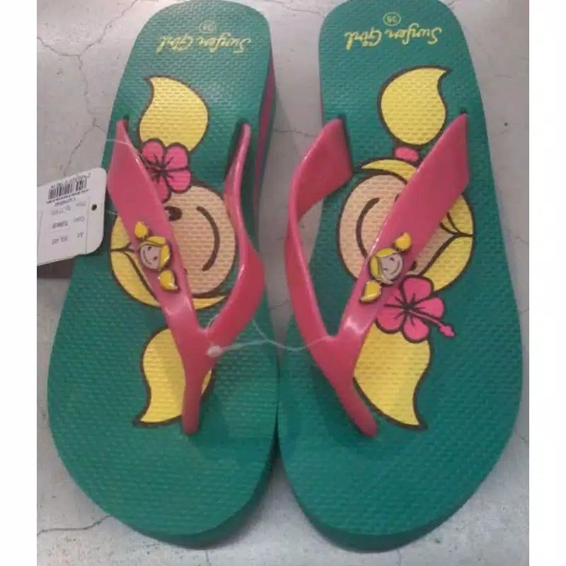 sandal jepit surfer girl Ando