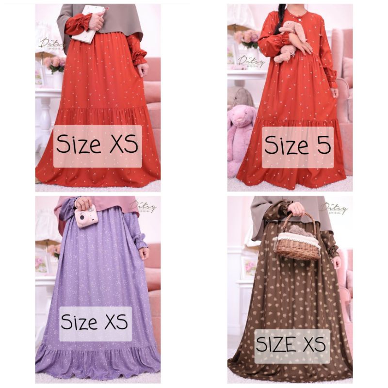 Liefde Mauve Amore Teracota Riven Choco Ditsy Maret 2022