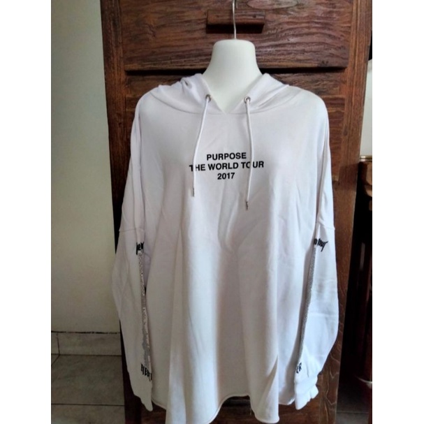 H&M Justin Bieber Purpose Tour Merchandise Hoodie