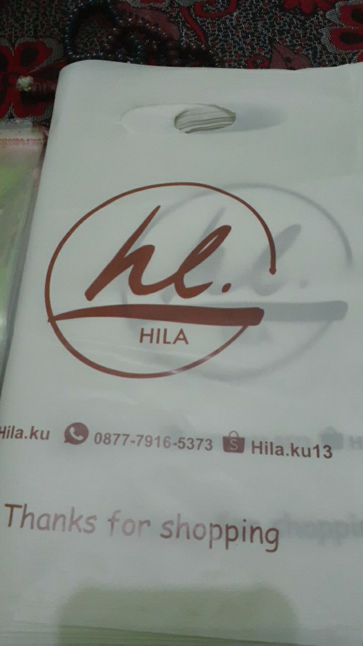 (paket 200pcs) Sablon Plastik Hd Plong Uk 25x35