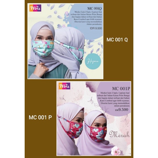 MASKER NIBRAS MC004B MC004C MC004D MC004E MC004F MC004G MC002J MC001F MC001J MC001K MCan001B MCan002