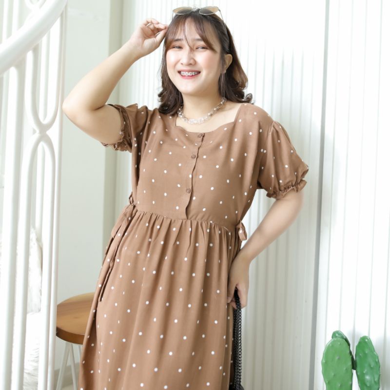 Cherry Dress/daster busui semata kaki Allsize