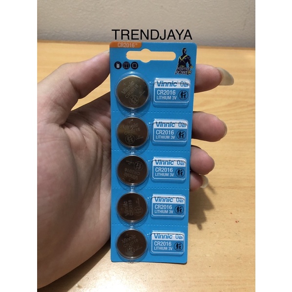Battery cr2016 vinnic original | cr 2016 | BATEREI CR2016 VINNIC | BATEREI VINNIC CR2016