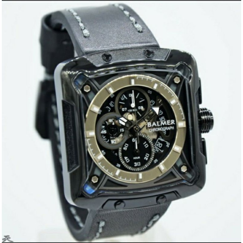 BALMER B.7982 JAM TANGAN PRIA BALMER KOTAK ORIGINAL