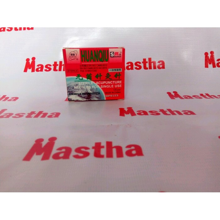 Jarum Bekam Jarum Terapi Huanqiu Jarum Akupuntur 0,18 X 7 mm