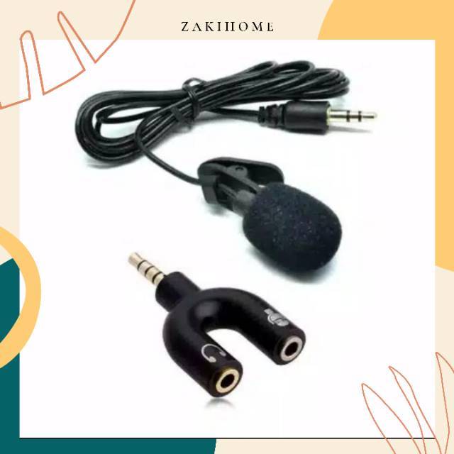 Promo Mic External Laptop Handphone Komputer  Microphone Berkualitas