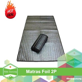 Jual [PROMO!] Matras Alumunium Foil Single Side Tikar Camping Hangat