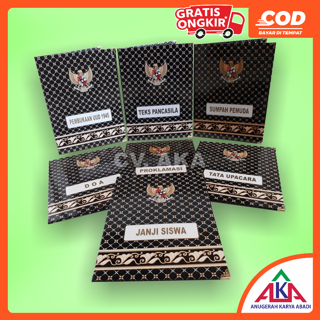 

Map Upacara isi 7 BATIK ( Tanpa Slempang )