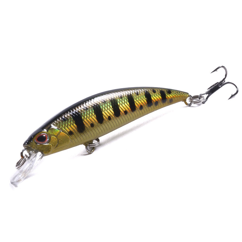 HENGJIA 10Pcs Sinking Minnow Umpan Pancing 8cm/9g Hard Swimbait Fishing Lure Ikan Bait Bass Wobbler Tackle