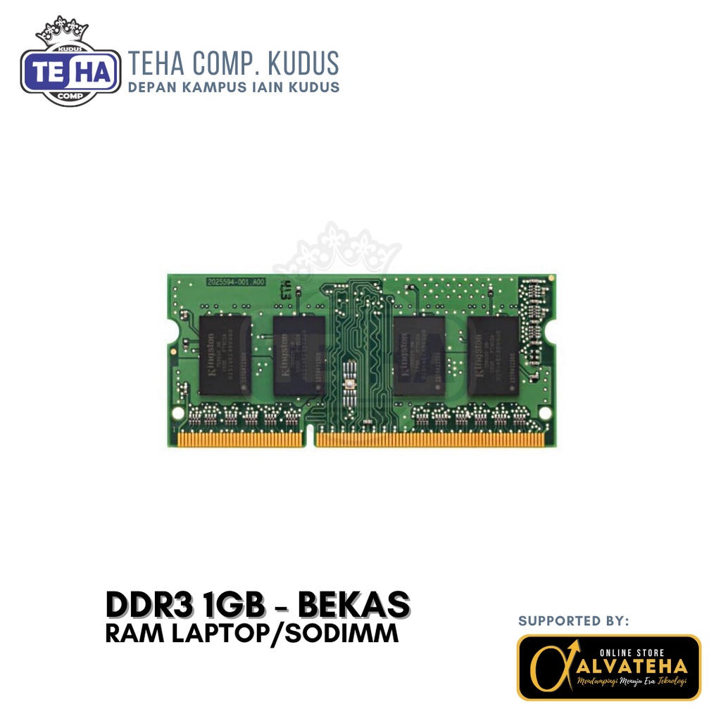 Ram Laptop DDR3 1GB BEKAS Sodim DDR3 Memory Laptop DDR 3 Bekas