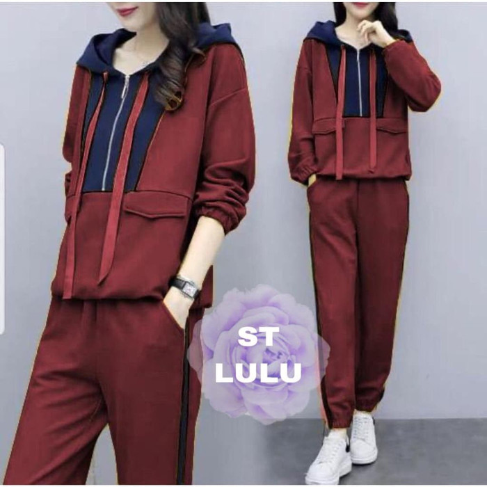 SETELAN JUMBO TRAINING SEPEDA SETELAN MUSLIM OLAHRAGA MUSLIMAH BAJU OLAHRAGA COUPLE MUSLIMAH TERBARU