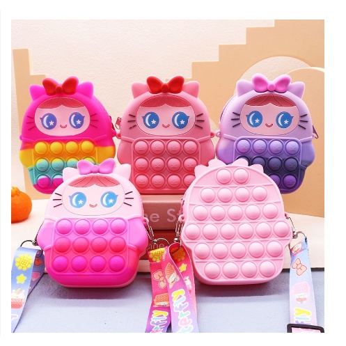 TAS POP IT ANAK JELLY / TAS POP IT ANAK SELEMPANG / TAS POP IT ANAK TERMURAH - PO-26