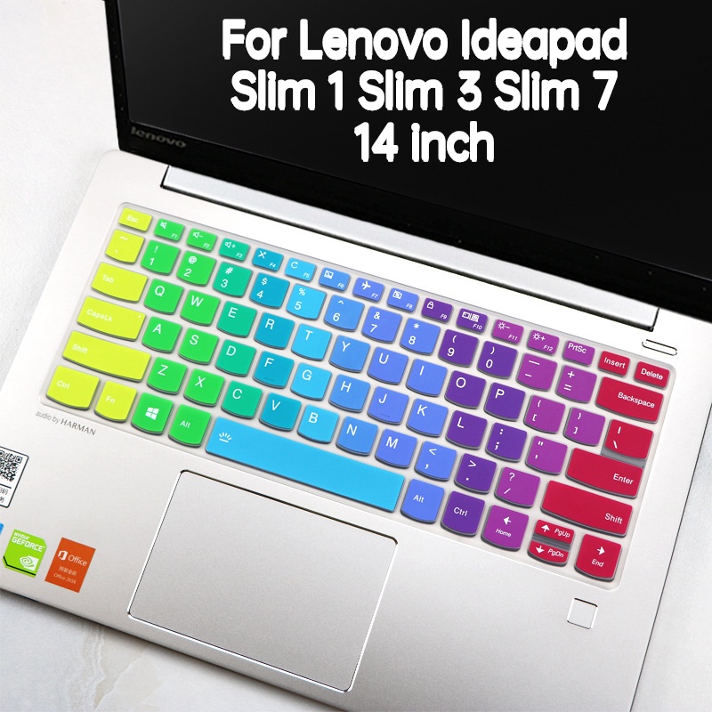 Cover Keyboard Lenovo Ideapad Flex5 Flex 5i Ideapad 3slim 314 ''Inch Slim 5i 14ALC05 14ARE05 14ITL05 14ITL6 14ALC6 V14 2021 thinkbook 14 14s G2 Keypad Pelindung Laptop Silikon