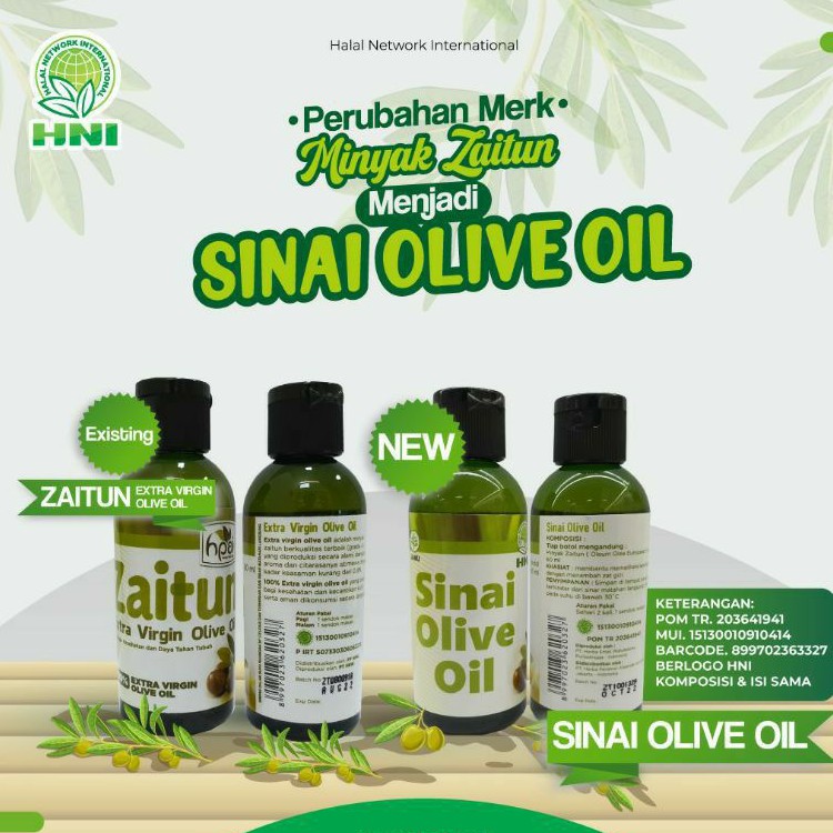 Minyak Zaitun ORI HNI HPAI Termurah