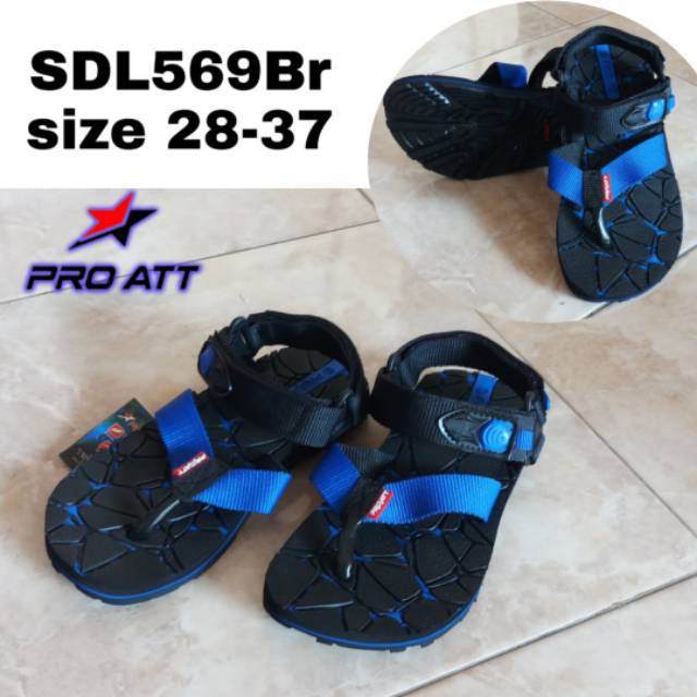 SANDAL GUNUNG ANAK REMAJA PROATT Colin # SENDAL GUNUNG TALI JAPIT PRO ATT SDL569