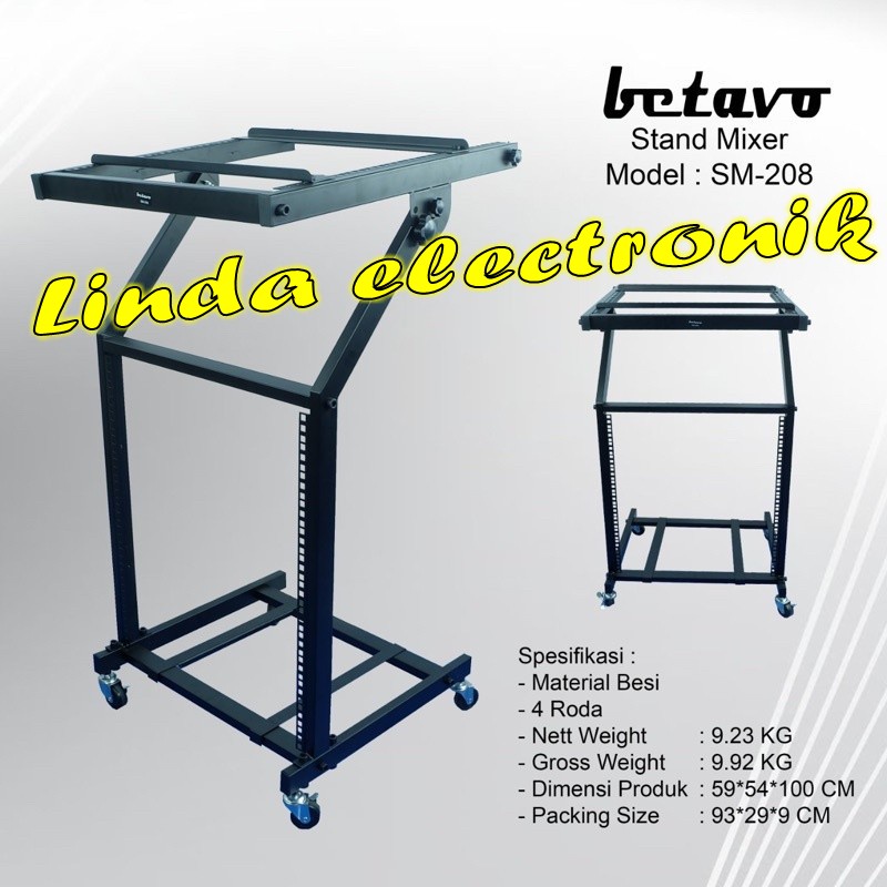 rak mixer audio betavo sm208 betavo sm 208 ORYGINAL