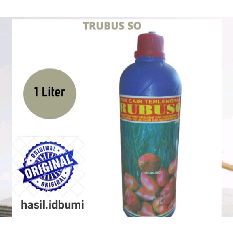 Pupuk Cair Terlengkap Trubuso 1 Liter Original