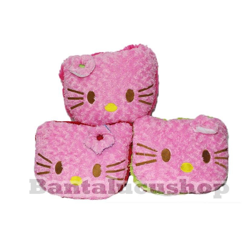 Bantal Kepala Hello KItty Snail Tanggung 40CM