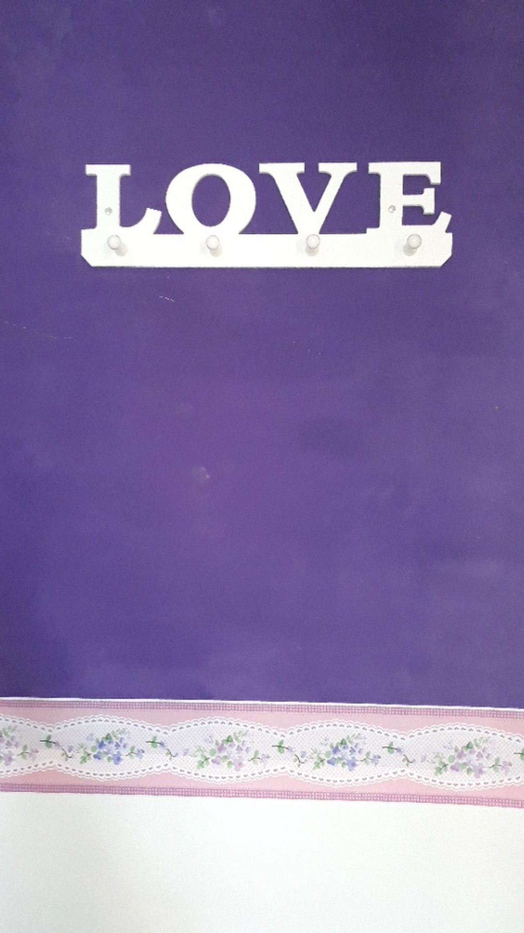 Rak Dinding Vintage Love