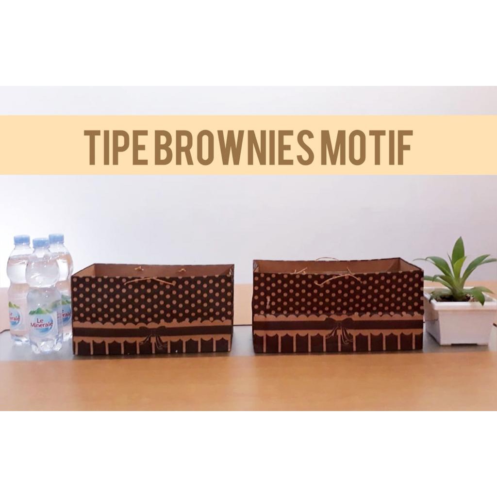Paper bag Paperbag Brownies Tas Kertas /Kantong Hampers / Tas Kue